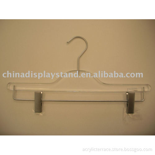 acrylic hanger, acrylic cloth hanger, acrylic coat hanger, acrylic pants hanger